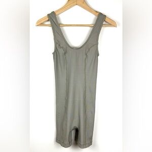 Tan + Lines Sport By Silvan Ayla Ribbed Romper